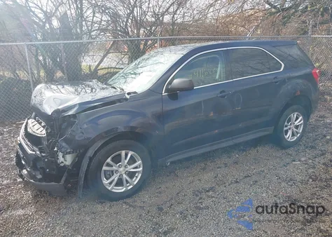 2017 Chevrolet Equinox Ls из США, поврежденный, VIN 2GNFLEEK5H6313841